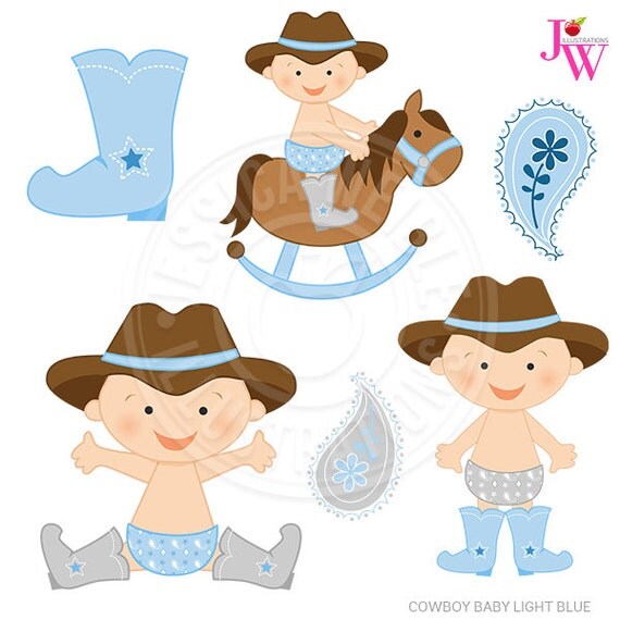 free baby cowboy clipart - photo #3