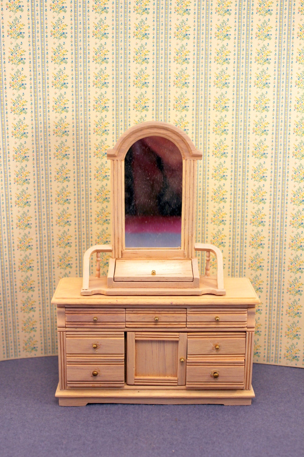 dollhouse made from dresser