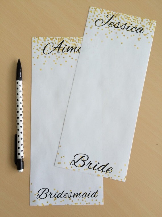 Personalized Notepad Notepad Bridesmaid Gift Will