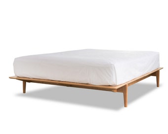 Solid Wood Platform Bed Frame - Customizable - Available in other woods