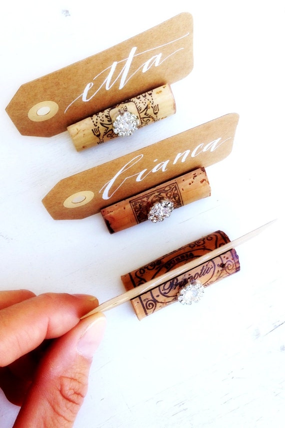 Place Card Holder Ideas wedding place card holders wine tasting party decor winery Place Card Holder Ideas wedding place card holders wine tasting party decor winery