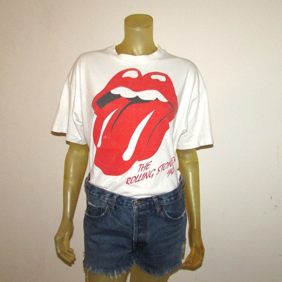 Vintage Rolling Stones Voodoo Lounge Concert T Shirt By Avavintage 2051