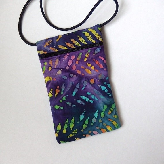 Pouch Zip Bag PURPLE BATIK Fabric. Small fabric Purse. Great for ... Pouch Zip Bag PURPLE BATIK Fabric. Small fabric Purse. Great for ...