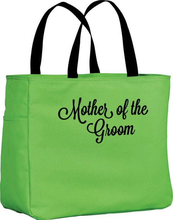 Mother of the Groom Tote Bag. Mother of the Bride by SewingByGrace