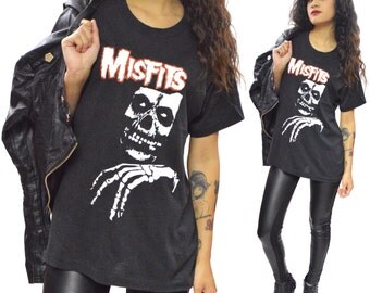 Vintage 80s The Misfits Legacy of Brutality Rare T Shirt Sz L