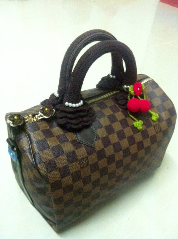 Bag Handle.Louis Vuitton handle covers for LV SPEEDY crochet