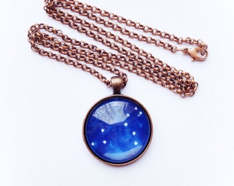 Leo Star Constellation Necklace
