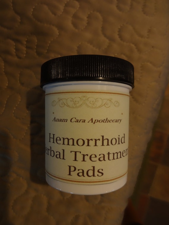 Hemorrhoid Herbal Treatment Pads 6972