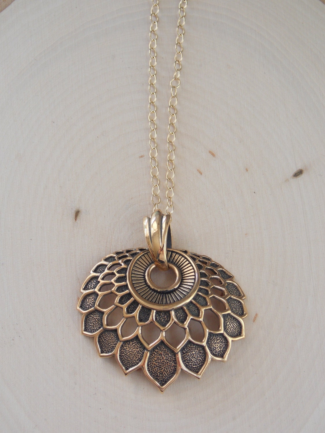  Bronze Necklace  Bronze  Jewelry  Large Bronze Necklace 