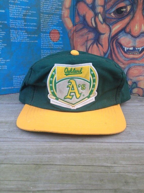 Vintage 70s Oakland Athletics As Baseball Original 