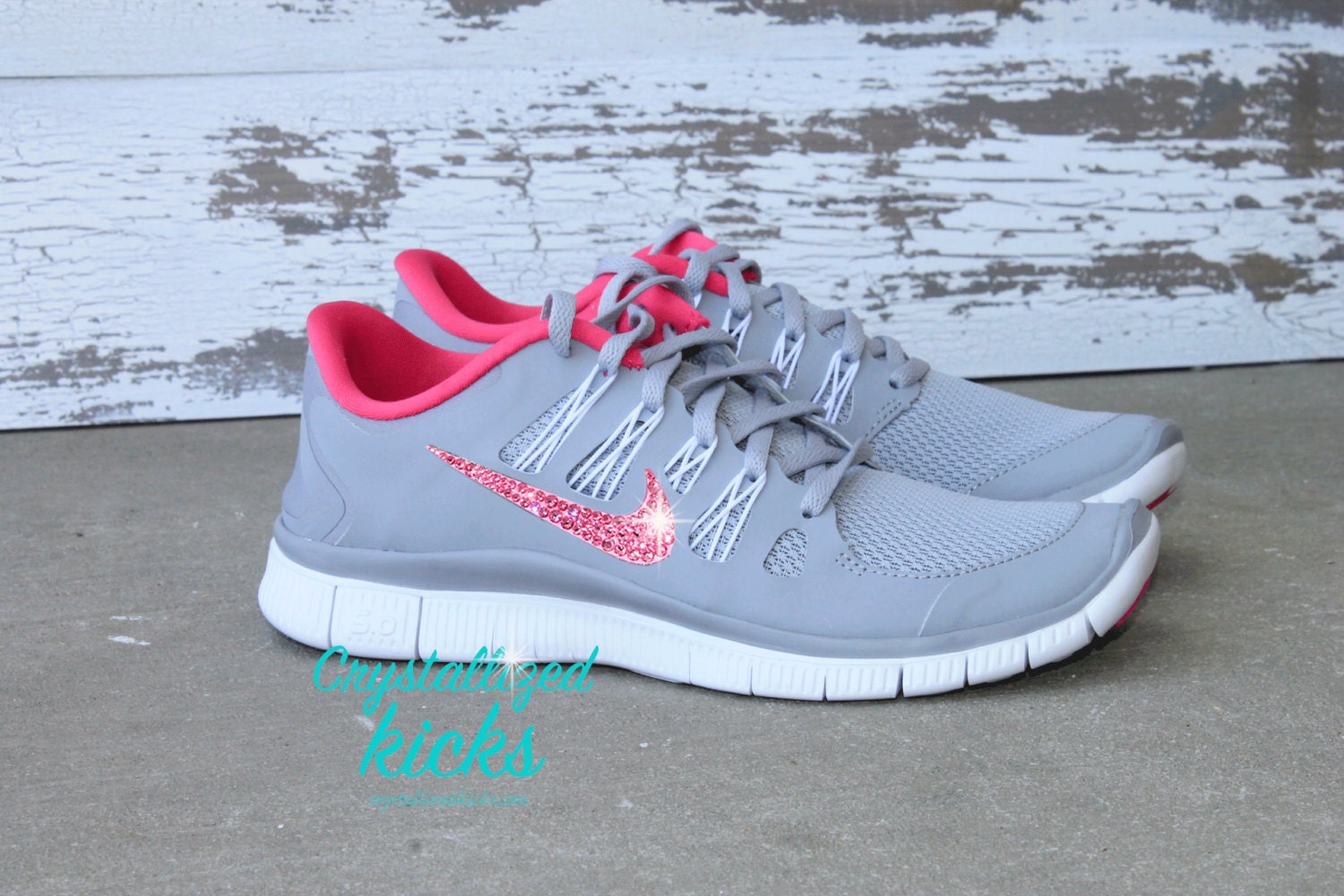 nike crystal shoes