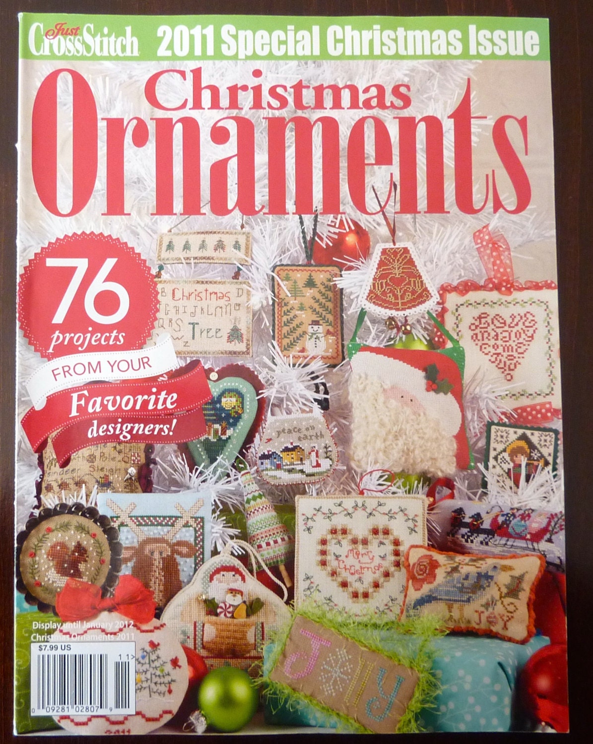 Just Cross Stitch Magazine 2011 Special Christmas Ornaments