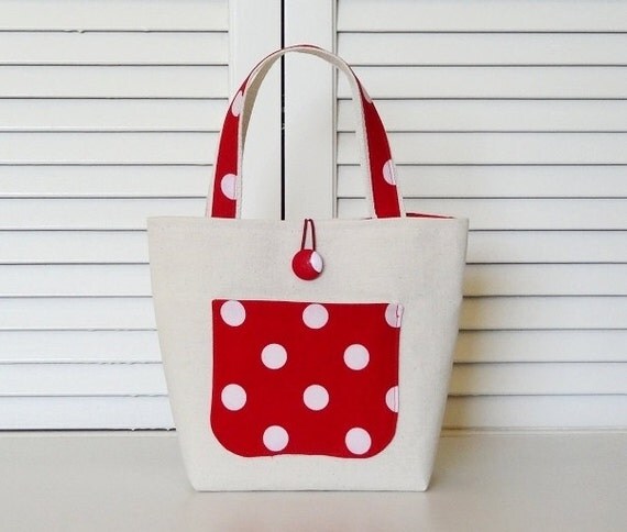 Small Tote, Bridesmaid Gift, Gift Bag, Picnic Bag, Lunch Bag, Reusable ...