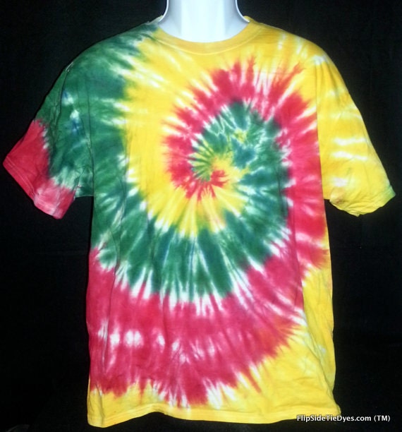 tie dye shirt reggae