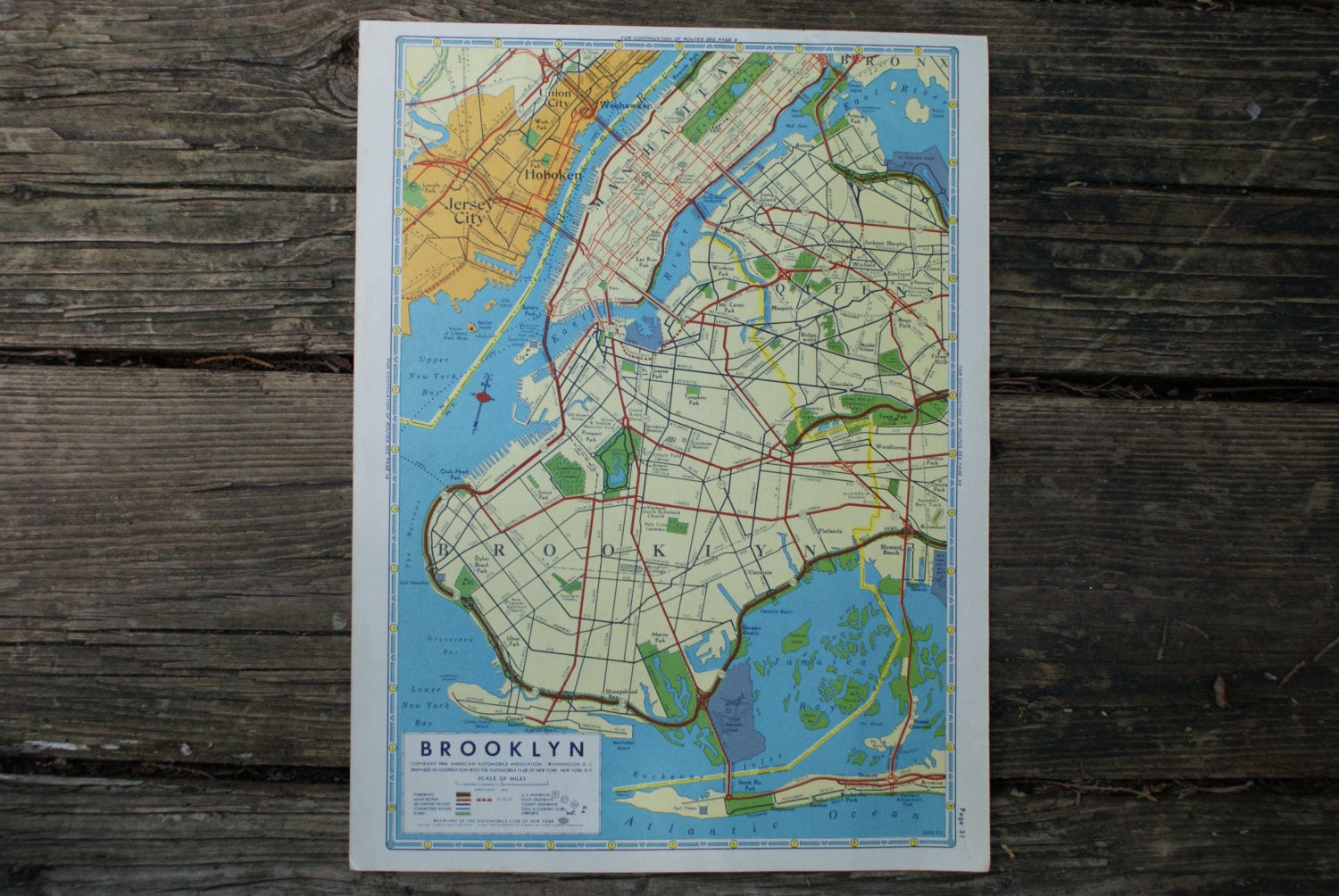 Street map Brooklyn New York