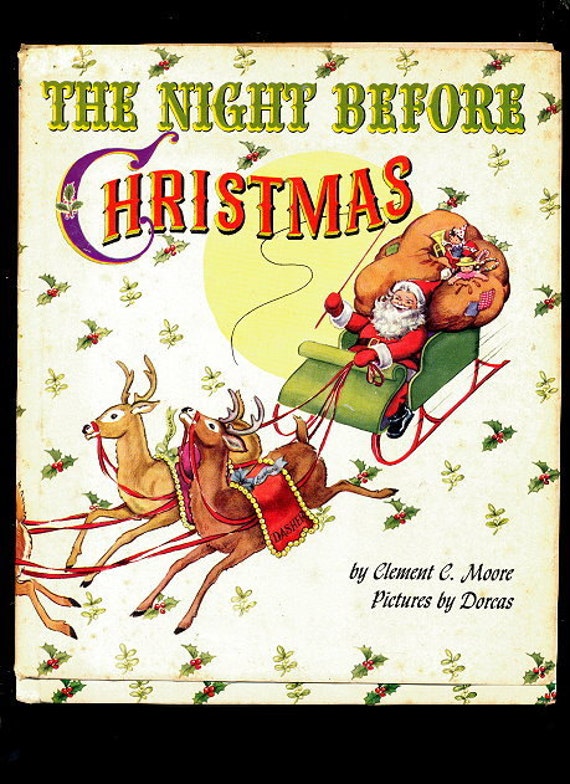 1948 The Night Before Christmas Book with