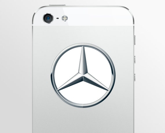 Mercedes window logo decals #6