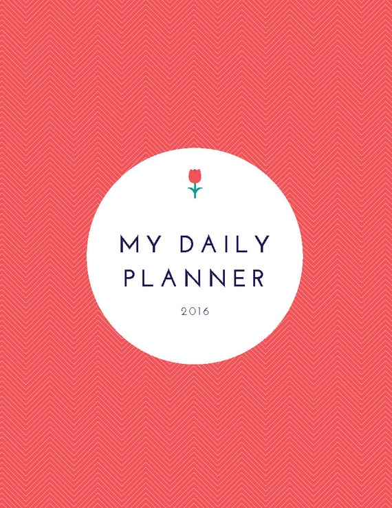 personalized daily planner cover page personalized planner