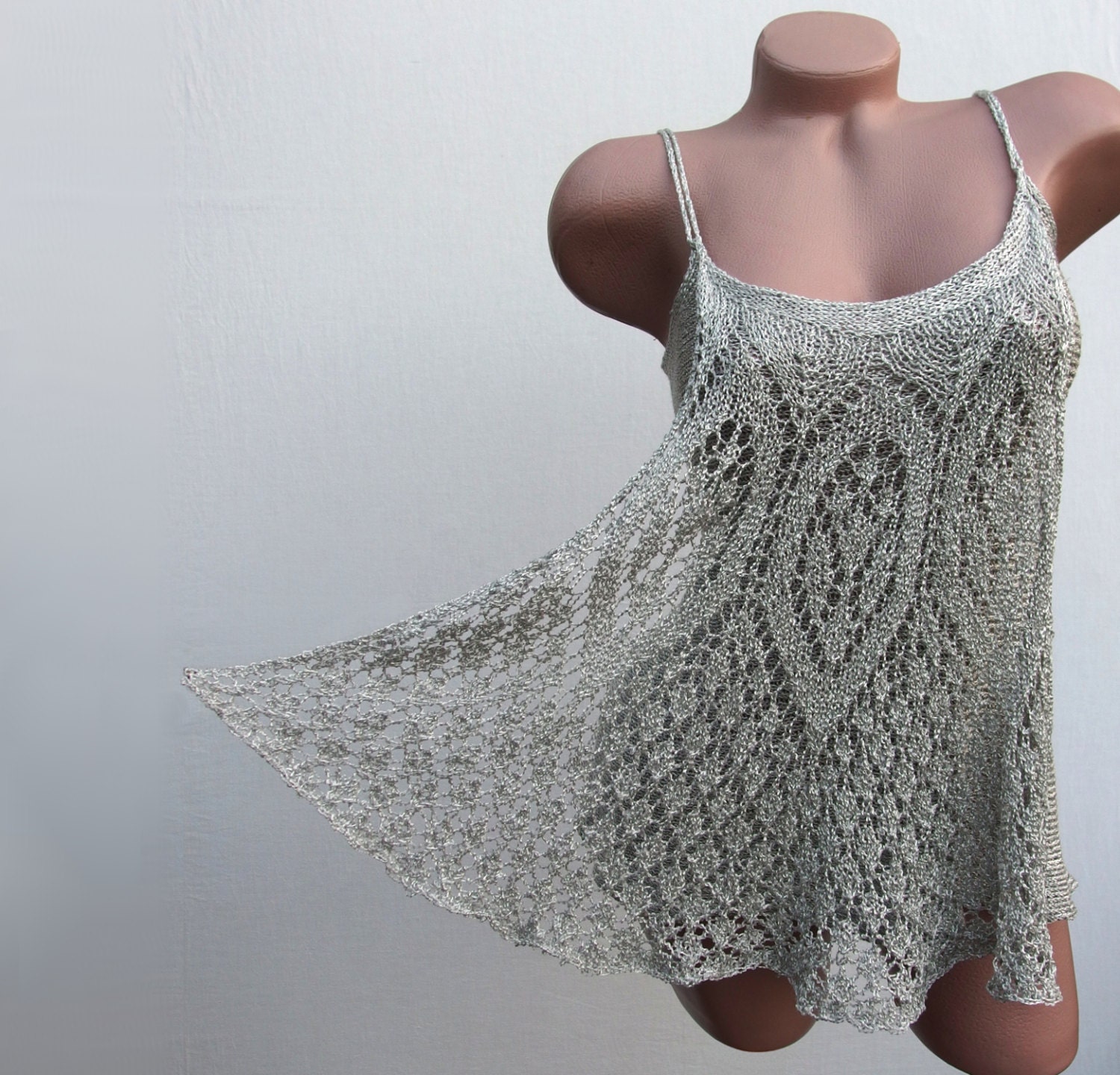 Open back top Crochet backless tank top Sexy sleeveless