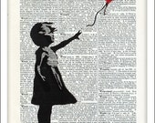 Banksy Street Art Inspired, Dictionary Art, Great Gift, Lover Gift, Home Wall Decor, Inspirational, Prints and Posters, Graffiti Art Banksy Street Art Inspired, Dictionary Art, Great Gift, Lover Gift, Home Wall Decor, Inspirational, Prints and Posters, Graffiti Art