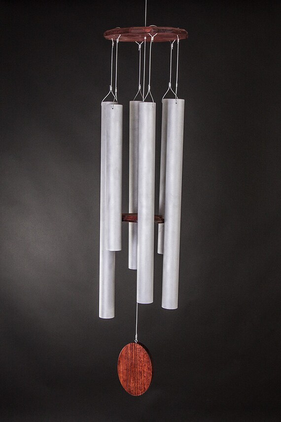 Items similar to Extralarge wind chimes. Made with aluminum and wood