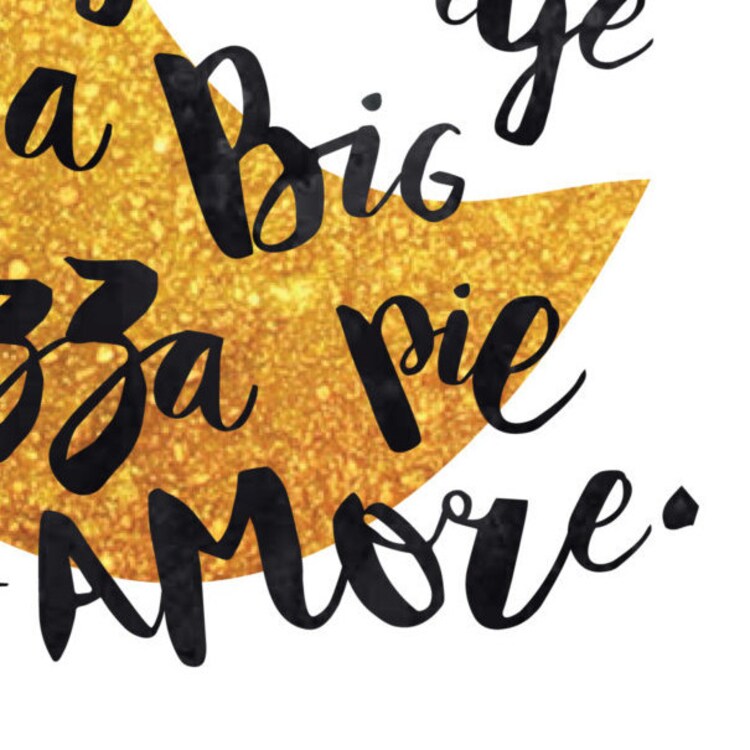 When the Moon Hits Your Eye Like a Big Pizza Pie by LongOnLove