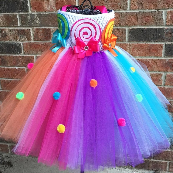 Candy land tutu dress