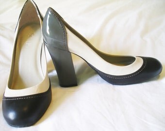 bone coloured heels