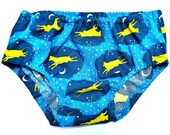 Items similar to Organic Goodnight Moon Diaper Cover ...