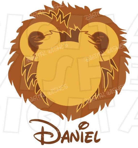 Free Free 155 Lion King Mickey Head Svg SVG PNG EPS DXF File