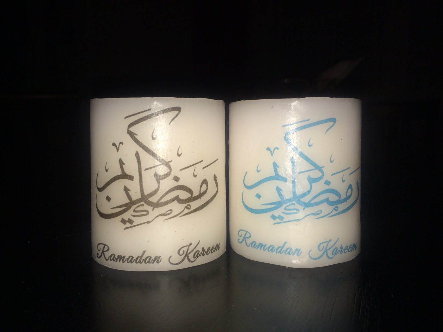 RAMADAN KAREEM Islamic Candle Perfect for Gifts Eid and