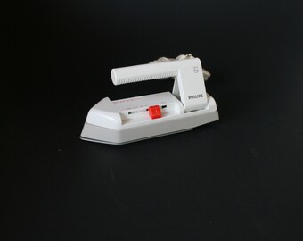 Vintage Retro Philips HD 1165A Stewardess Travel Iron