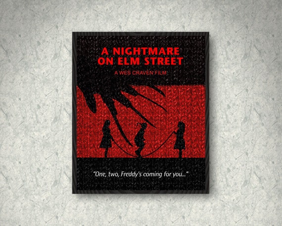 A Nightmare on Elm Street Minimalist Movie Quote Poster Print