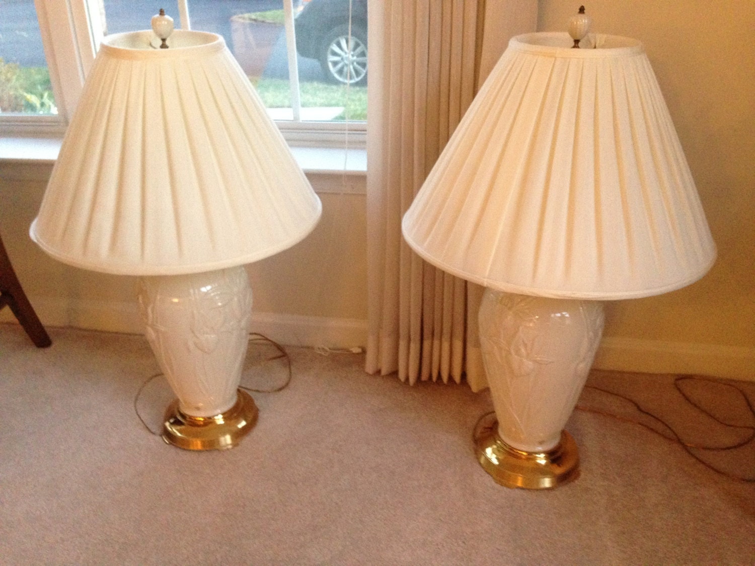 Pair of Vintage Lenox Lamps by NextgenAntiques on Etsy