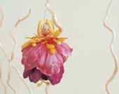 Flower Fairy, Fairy Doll Ornament, Pink Fairy, Blond Fairy, Birthday Gift, Girl's Room, Whimsical Gift, Room Decoration, Summer Fairy Flower Fairy, Fairy Doll Ornament, Pink Fairy, Blond Fairy, Birthday Gift, Girl's Room, Whimsical Gift, Room Decoration, Summer Fairy