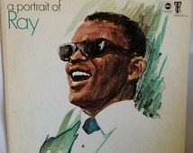 Ray Charles Record - A Portrait of Ray - Vintage Vinyl LP - 1968 - il_214x170.802691002_o5rz