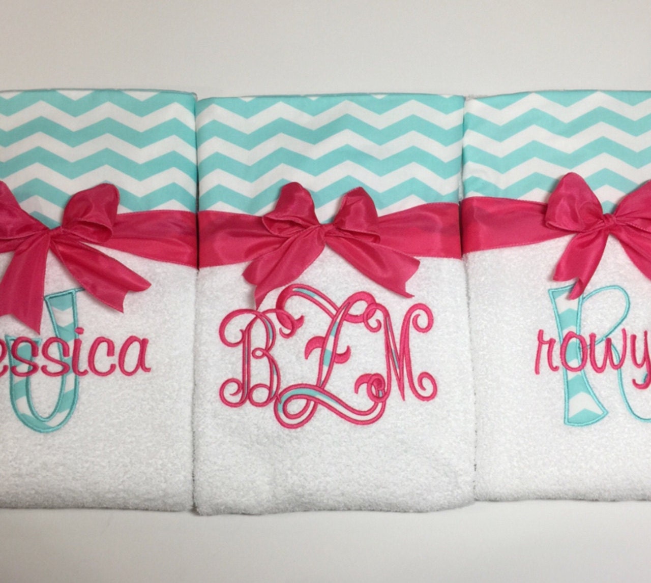 Crazy for Chevrons Custom Chevron Beach Towel or Lounge