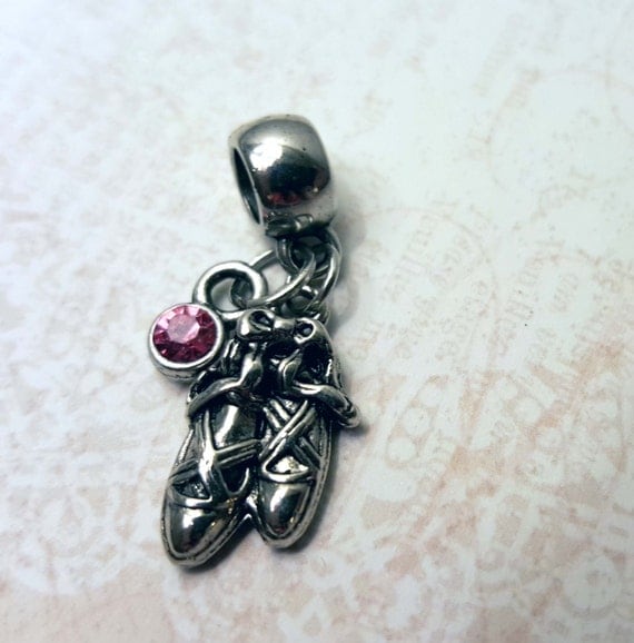Items similar to Ballet Slipper Charm on Etsy