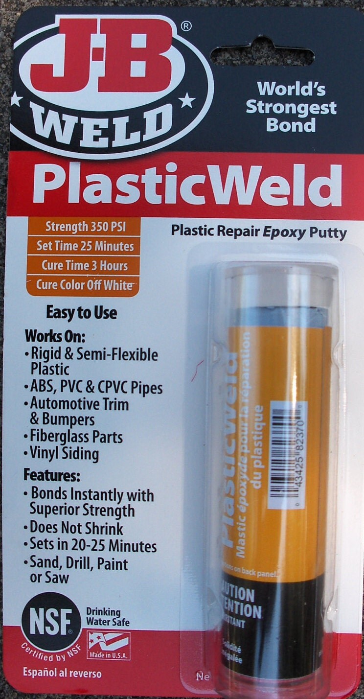 jbweld for plastic