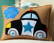 police car pillow pet