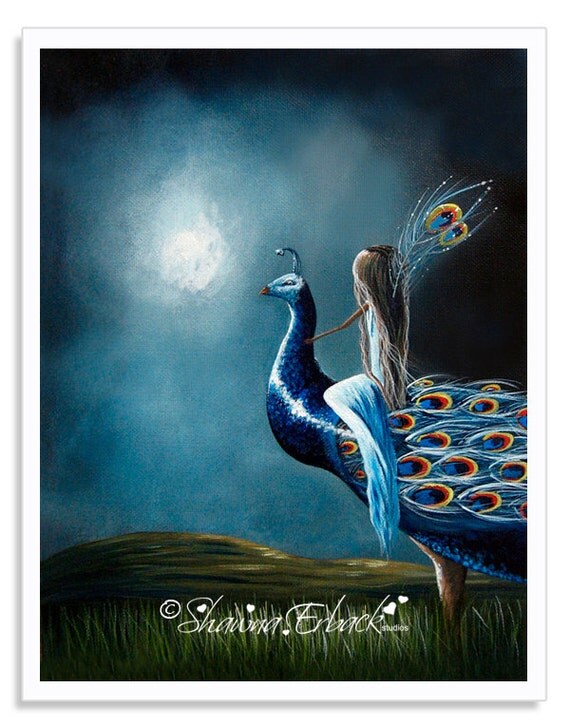 Items similar to peacocks, peacock art, peacock art print, peacock