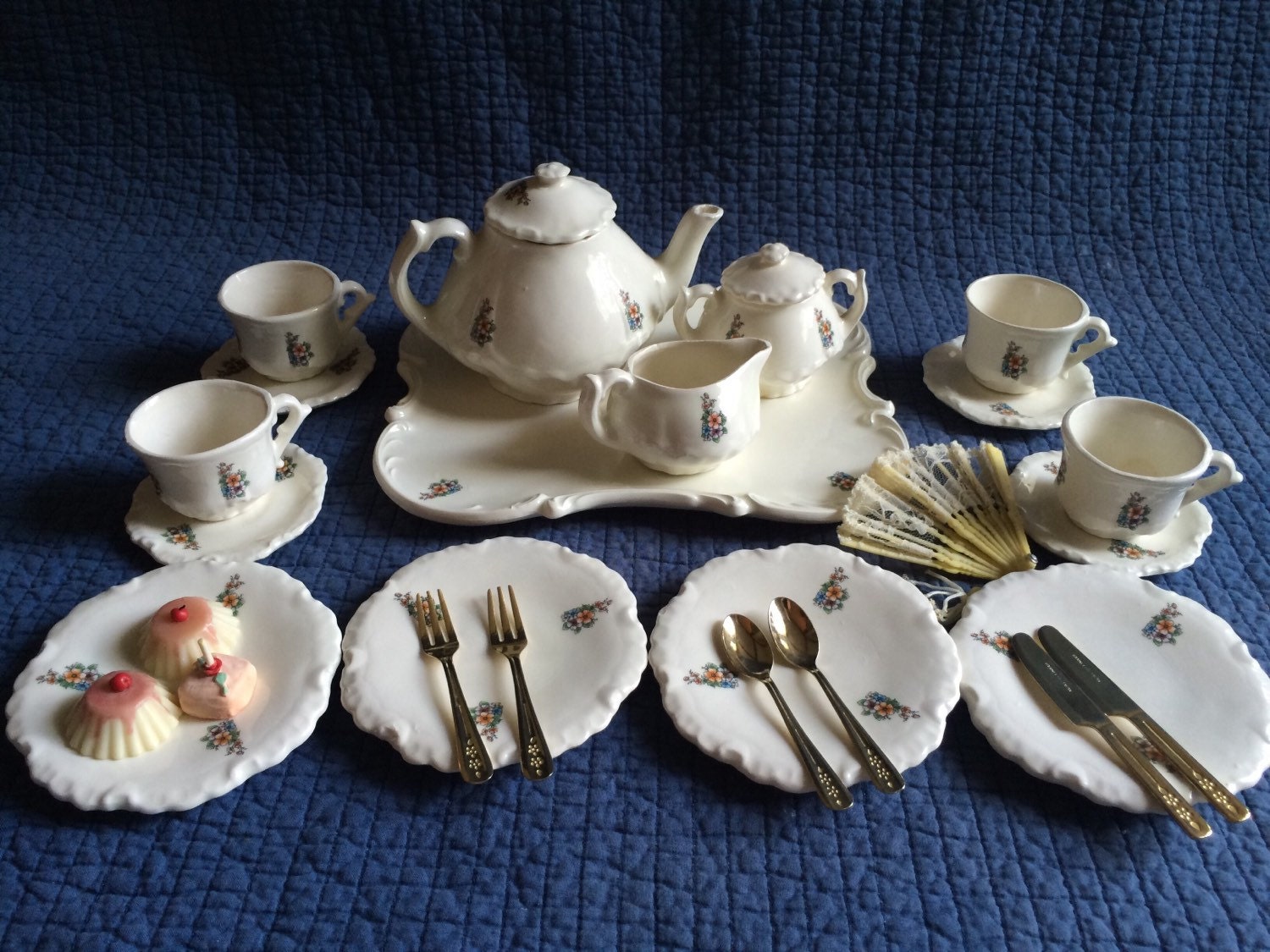 Complete Childs Tea Party Set by LadyVintage81 on Etsy