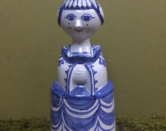 Angel Candlestick Bjorn Wiinblad Denmark BOUGEOIRS ANGES, (1) Date : 1987/1988 Christmas Angel, Christmas gift, Pottery