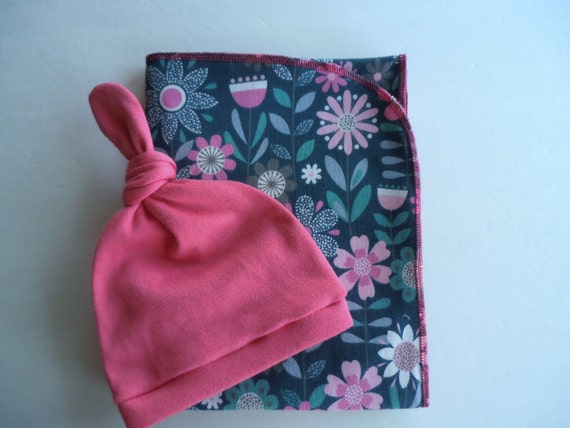 100% Cotton Knit Baby Swaddle Blanket and by ChubbyCheekbabies