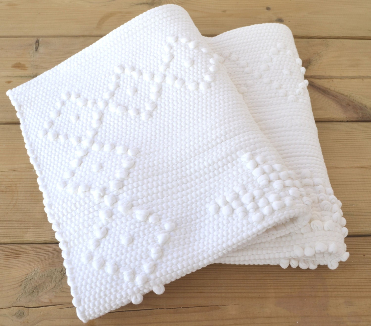 Small Woven Cotton Mat