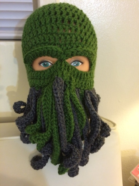 items-similar-to-disney-inspired-crocheted-pirates-of-the-caribbean-davy-jones-ski-mask-hat