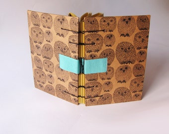 COPTIC BOUND journal /notebook.natural paper.COPTIC book
