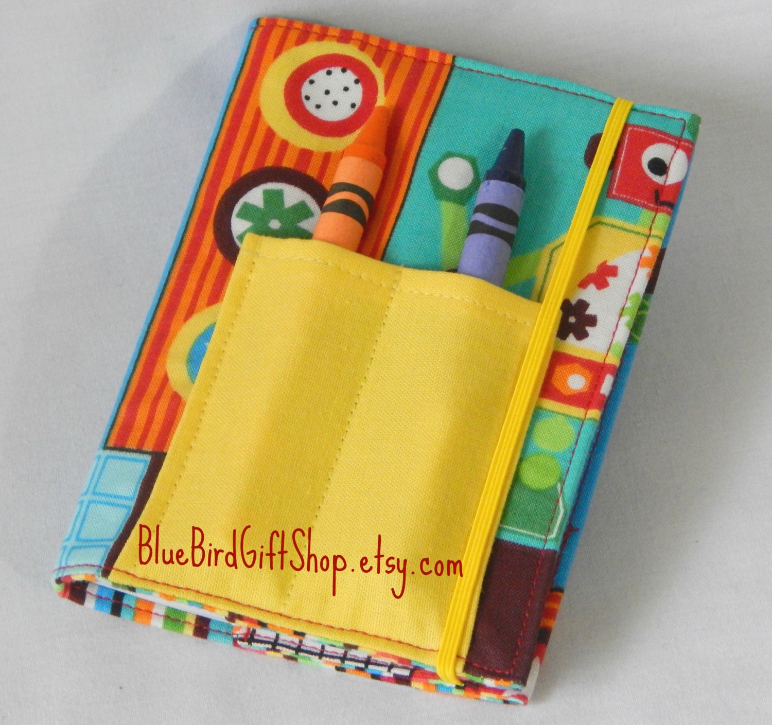 Mini Composition Notebook Cover Robot Children's