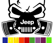 Popular items for jeep hood decal on Etsy