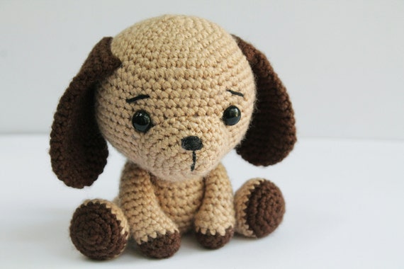 PATTERN Dog Puppy Amigurumi dog pattern Crochet by Anatillea
